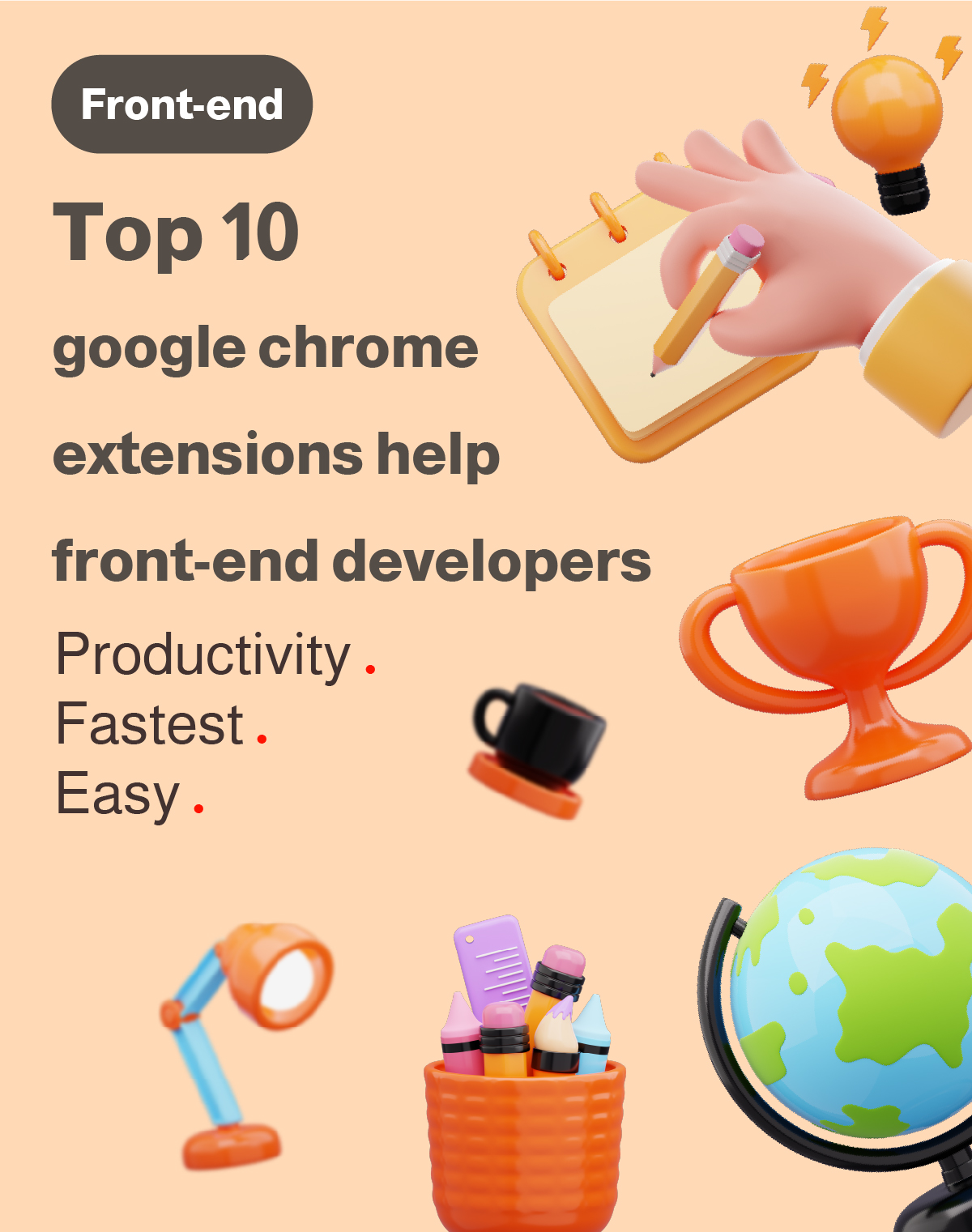 Top 10 google chrome extensions help front-end developers